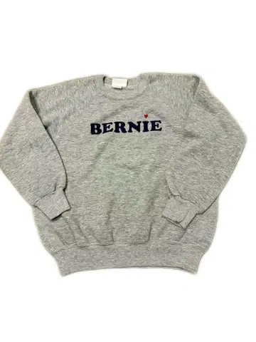 80s BASSETT-WALKER 짧은 기장의 아이러브 맨투맨