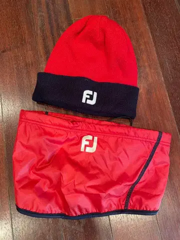 FJ 풋조이 비니 넥워머 세트