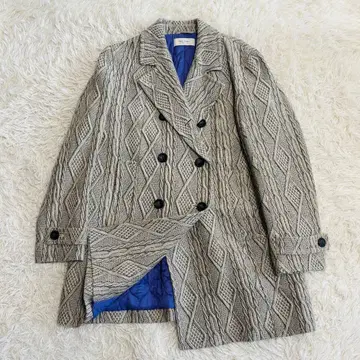 레어 PAUL SMITH 폴스미스 피코트 자카드 XL