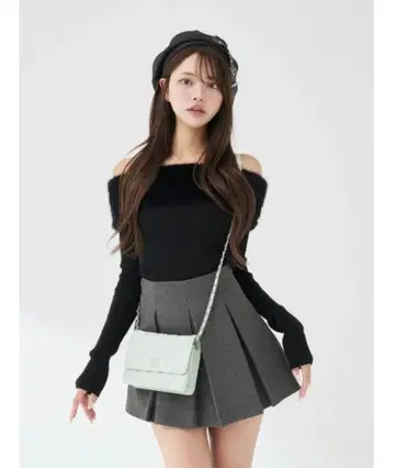 엘레강트 퍼 니트탑