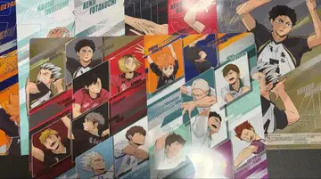 하이큐 세븐일레븐 한정판 클리어 파일 전종