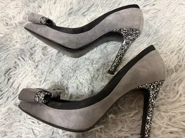 세븐투엘브서티 리본 펌프스 라메라메키라키라 23.5