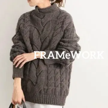 FRAMeWORK 프레임워크 케이블 니트 풀오버