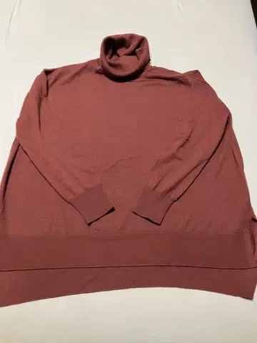 FRAMeWORK 브라운 터틀넥 스웨터