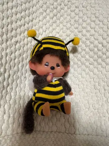 몽치치 꿀벌 봉제 인형 키링