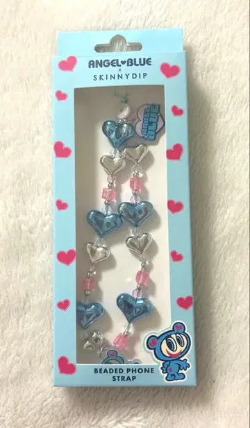 [ 새상품 ] 스키니딥 엔젤 블루 스마트폰 스트랩