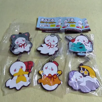 마후테루 러버 키링 전 6종 세트 마후마후