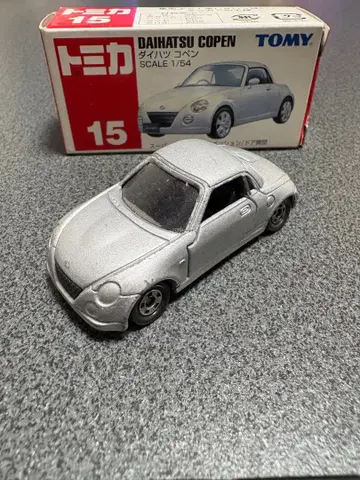 다이하츠 코펜 토미카 copen 1/54 2002 L880K 실버