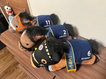 경주마 봉제 인형 3개 세트 stuffed toy