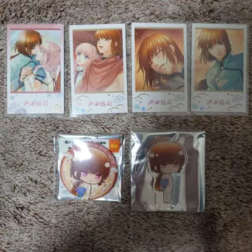 머나먼 시공 속에서 5 오키타 소지 사진풍 카드 캔뱃지 아크릴 스탠드