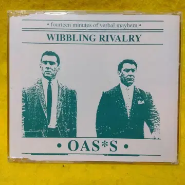레어 Wibbling Rivalry CD oasis 오아시스 당시 물품