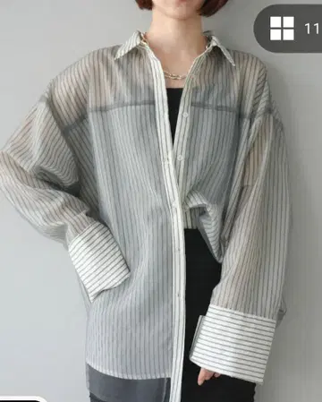 뤼미에 시어 도킹 셔츠