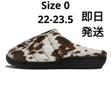 새상품 SUBU 스브 카우 브라운 COW BROWN 샌들 size 0