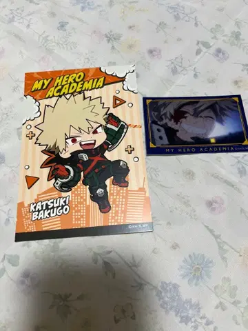 히로아카 매달리기 장면 미니 포토카드 메디코스 jf2026 바쿠고