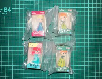 디즈니 Q posket 미니어처 컬렉션 3 엘사 안나 아리엘