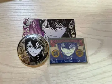 카구라바치 카리히유 실버 캔뱃지 금박 스티커 파브 거울풍 스티커