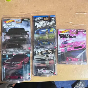Hot Wheels 패스트&퓨리어스 미니카 5 세트
