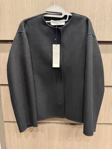 택 포함 새상품 ADORE 노카라 코트