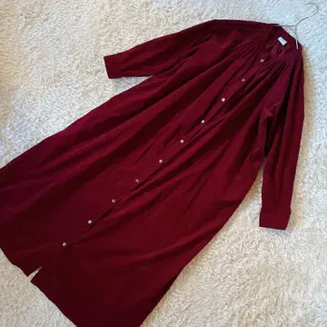 [ 새상품급 ] 어반 리서치 도어스 코듀로이 롱 원피스 다크 레드