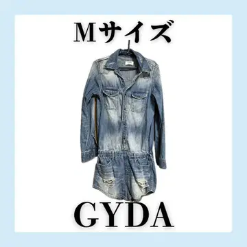 GYDA 웨스턴 데님 올인원 Y2K 헤이세이