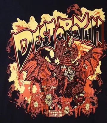 디스트로이어 T셔츠 feat.STUDIO696 XL 사이즈