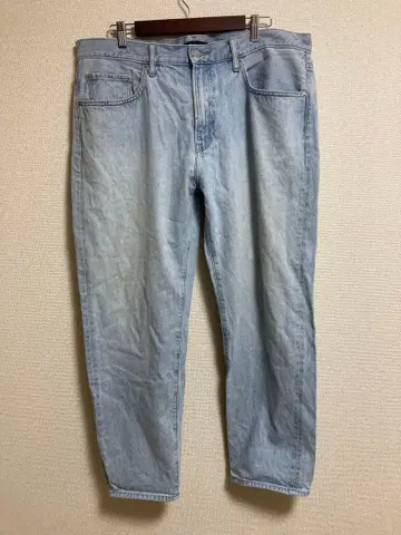 유니클로 라이트 블루 데님 청바지 남성용 95cm