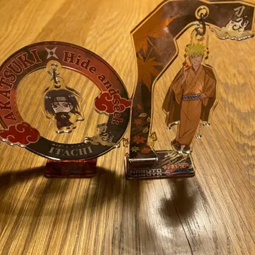 NARUTO 아크릴 키링 이타치&나루토