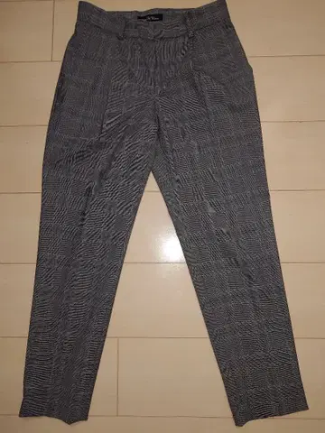 그린 라벨 릴랙싱 체크 팬츠 34