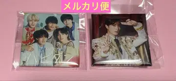 M!LK 스퀘어 마그넷 스퀘어 캔뱃지 야마나카 유타로 캡슐 토이