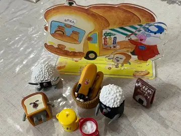 빵집 캐릭터 피규어 세트