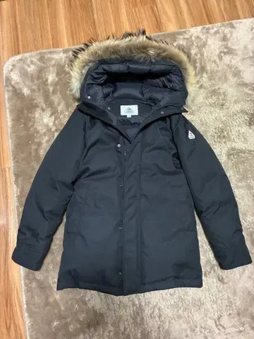 [ 거의 새상품 ] 피레넥스 PYRENEX 블랙 퓨어 프렌치 덕다운