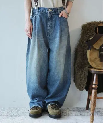 journal standard luxe 130Z 데님 턱 라운드 PT