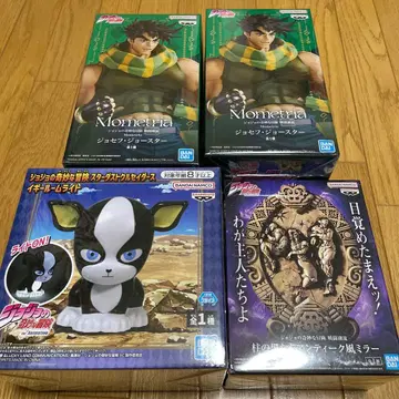 죠죠 피규어 4개 미개봉 새상품 슈링크 포장