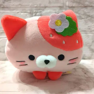 말랑말랑! 코로코로 냥코 도치기 한정판 딸기냥