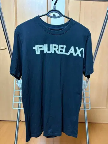 1PIU1UGUALE3 RELAX 페이즐리 로고 반팔 T셔츠