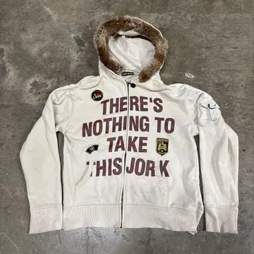 neo stance 후드 부착 후드티 화이트