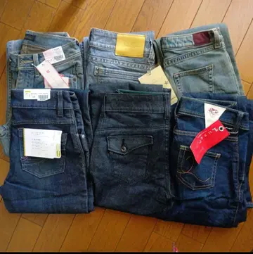 청바지 데님 팬츠 6종 세트 묶음 판매 리메이크