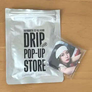 BABYMONSTER DRIP 로라 weverse 회원 한정판 캔뱃지