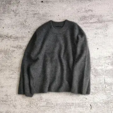 컨디션 최상 AP STUDIO 라이트 퍼 풀오버 니트 울 100%