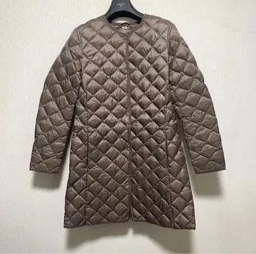 유니클로 울트라 라이트 다운 컴팩트 코트 브라운 사이즈 M