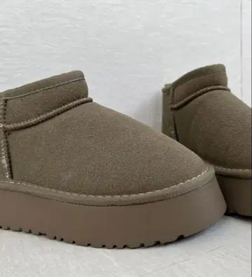 통굽 어그 부츠 미사용 새상품