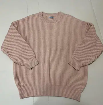 시루무린 니트 핑크 베이지 프리