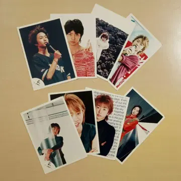 아라시 사쿠라이 쇼 공식 사진 8장 세트