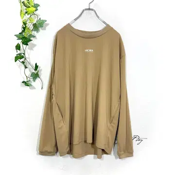 ATHLE 에이치케이웍스런던 긴팔 티셔츠(XL) 빅 루즈