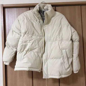 FREEDOM 아이보리 다운 자켓