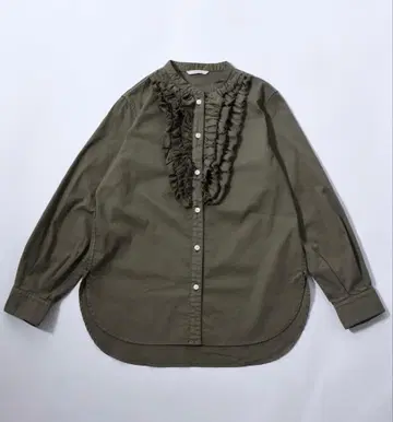 젬블 프릴 셔츠