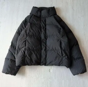 어반 리서치 스탠드 카라 숏 다운 블랙 사이즈 38