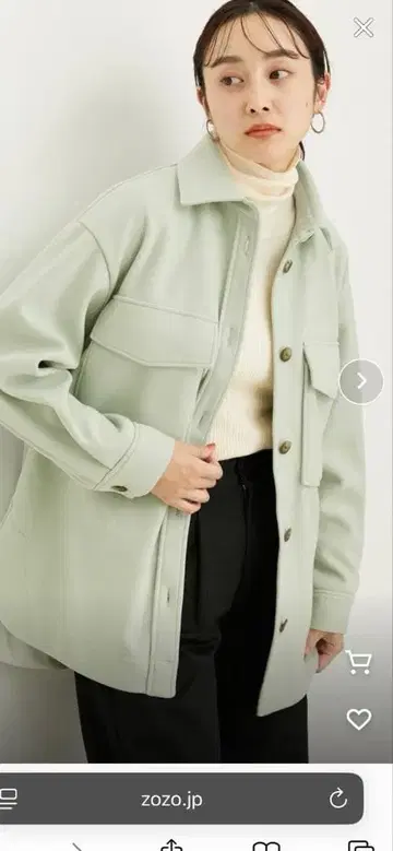 LE CERCLE par rope' CPO 셔츠 자켓 Free