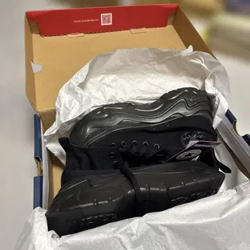 CONVERSE ALL STAR CITY HI 블랙 흑백 통굽