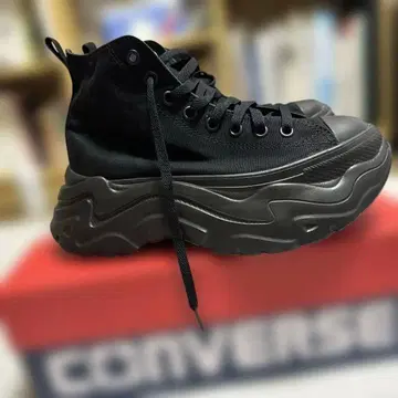 CONVERSE ALL STAR CITY HI 블랙 흑백 통굽